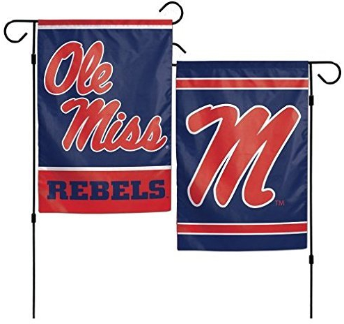 WinCraft Mississippi Ole Miss Rebels Gartenflagge, 30,5 x 45,7 cm, Marineblau