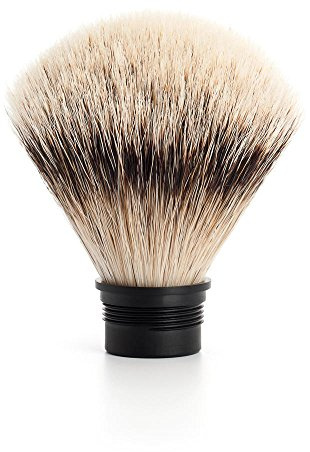 MÜHLE Zubehör Pinselkopf Silberspitz Dachszupf - passend für Stylo,Puris, Kosmo Serie