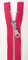 Jajasio 3 Stk. Reißverschluss Metall Aluminium nicht teilbar in 13 Farben pink 20cm Metallreißverschluss für Jacken Taschen Hose Geldböre Jeans