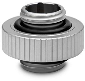EKWB EK-Quantum Torque Extender Static MM 7 - Satin Titanium Verbindung, silber