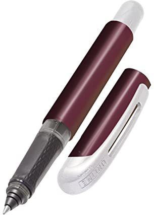Online Ergonomic Rollerball Pen Secrets for School & College, Soft Grip Part for Left and Right-Handed, for Standard Ink Cartridges, Refillable, Pens for Beginners, Pupils and Students