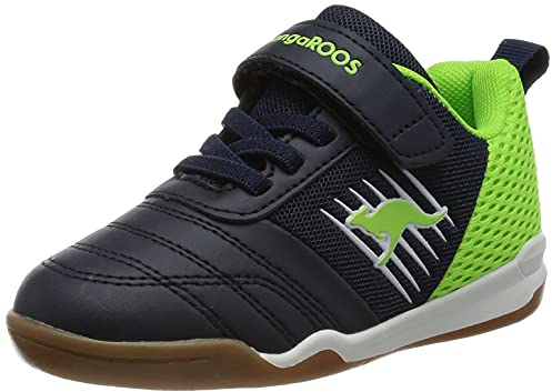 KangaROOS K5-Super Court Ev 3, Zapatillas, Azul Marino Y Lima 4054, 27 EU