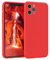 EAZY CASE - Silikonhülle für iPhone 11 Pro Hülle Silikon Case Rot weich stoßfeste Handyhülle iPhone 11 Pro Schutzhülle mit Kameraschutz Dünn Premium Schutz Cover TPU Phone Bumper in Rot