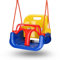 Lospitch Balançoire 3 en 1 pour bébé et enfant - Charge maximale : 100 kg - Avec dossier et sangle de fixation - Pour l'intérieur et l'extérieur