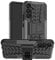 Gadget Giant For Samsung Galaxy A34 5G Shockproof Case Cover Armour Heavy Duty Rugged Protective Cover with Built In Kickstand Function For Samsung Galaxy A34 5G - Black
