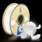 YOUSU Glow in the Dark PLA Filament 1.75mm, leuchtet im Dunkeln，Maßgenauigkeit 99% Wahrscheinlichkeit +/- 0,03 mm，3D Printer Filament for 3D Printers 1 kg (2.2 lbs),White Color