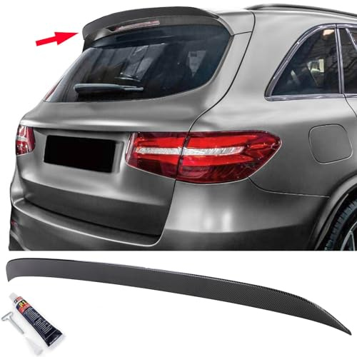 Dach Heckspoiler Lippe Carbon Look mit ABE für Mercedes GLC X253 SUV 2015-2022