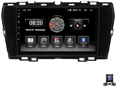 DEHIWI Android 11 Navi Autoradio Stereo Für SsangYong Tivoli 2019~2021 Sat NAV GPS Sender 9 Zoll Touchscreen MP5 Multimedia Video Player Mit 720P Rückfahrkamera, 4G RDS FM Radio DSP Carplay,Y2 2g+32g
