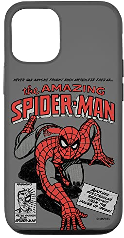 Hülle für iPhone 15 Retro-Comiccover von Marvel The Amazing Spider-Man