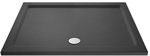 1300mm x 800mm Premium Rectangular Shower Tray - Slate Grey