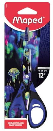 Maped - Schul- und Bastel-Schere DEEPSEA PARADISE 16 cm, spitz