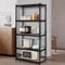 PACHIRA 5 Tier Garage Shelving Unit, Boltless 80 * 40 * 183 cm Adjustable Heavy Duty Storage Shelves, Load Capacity 850 KG, Metal Shelf For Kitchen Garage Office Shelving Unit, Storage Shelves