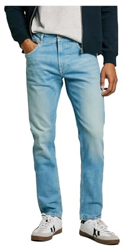 Pepe Jeans Herren Tapered Jeans, Blau (Denim - Nc6), 31 W/32 L