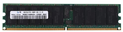 GOSER Memoria DDR2 8GB 667Mhz RECC RAM PC2 5300P 2RX4 Reg ECC Memoria RAM per Server per Workstation
