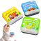 Juego de libros de baño para niños - Libros flotantes interactivos impermeables, juguetes de baño de aprendizaje temprano | 3 libros de bebé temáticos de vehículos para juegos de bañera, juguetes
