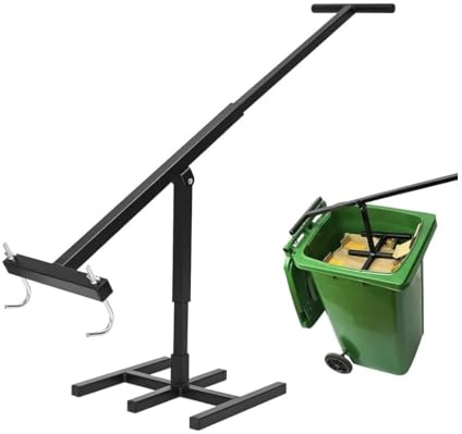 Wheelie Bin Compactor Manual Rubbish Press General Waste Compactor - 240L, Posted Same Day, Fast Delivery, Bin Booster