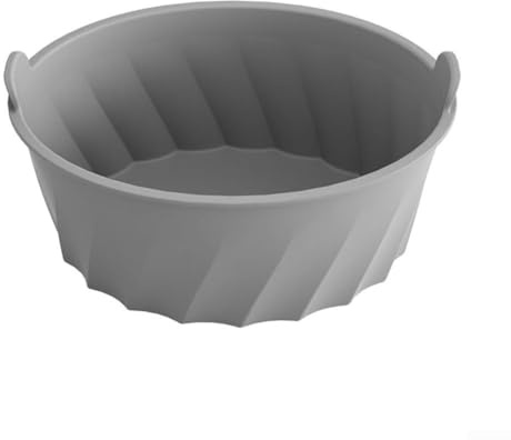 MoSundi Reusable Silicone Slow Cooker Liner for 6-8 Quart Oval, Heat Resistant, Dishwasher Safe Insert, Microwave Oven Air Fryer Refrigerator Compatible, Black
