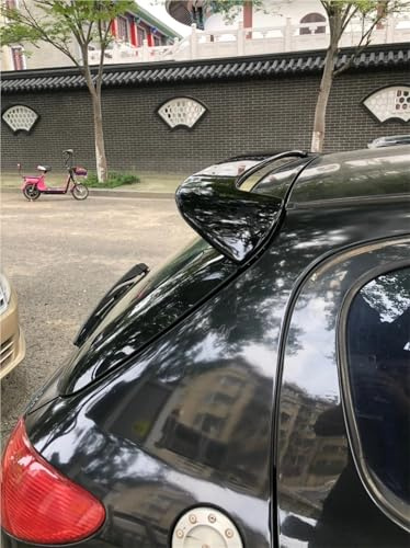 Auto Heckspoiler Heckflügel-Grundierung Aus ABS-Material Für Peugeot 206 207 Spoiler Wing(Schwarz)