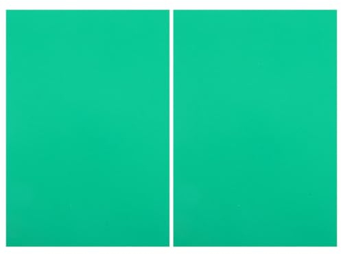 SOPOTUTU 2 Stück PVC Linolschnittplatten A5 150x210mm Weich Gravierbar Basteldruckbretter für Anfänger Selbstgemacht Druckblock