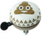 Widek Smiling Pile of Poo Emoji Bell Glocke, weiß, M