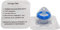 Advangene 0,22 micron 13mm, filtro PVDF siringa sterile blu (75/pk)