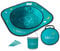 bblüv Piscine de Plage Pop-Up Arenä pour Bébé - Tissu Durable et Étanche - Seau Pliable - Montage Rapide
