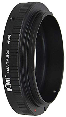 FOMITO Lentille Support Adaptateur pour T-Mount Lentille pour EOS Canon EF Support Caméras