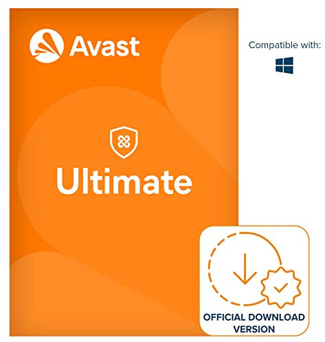 Avast Ultimate 2025 | 1 Device | 1 Year | Activation Code by email