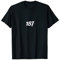 187 Merch Zahlen und Nummern Geschenk T-Shirt
