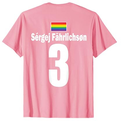 Isländische Namen auf Party Trikot Fußball Island Mallorca T-Shirt