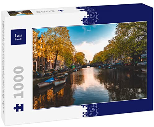 Lais Puzzle Amsterdamer Grachten 1000 Teile