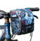 ZKIXUIWI Kinder-Fahrradkorb, Camouflage-Dekoration für Erwachsene und Kinder, Coole Fahrrad-Lenkertasche, Organizer, passend für Laufrad, Dreirad, Roller für Mädchen und Jungen