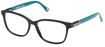 Skechers Brille mit Sehstärke für Unisex Quadratisch Se2236 | Gefertigt aus Acetat, optional mit Sonnenbrillentönung oder Blaulichtfilter, inklusive Brillenetui