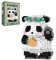 HASLED Panda Micro Blocs de Construction, 529 Pièces Mini Brique Figure Jouets, Panda Animal Blocs de Briques Jouet, Blocs de Construction Ornement de Maison Créatif, Jeu de Construction
