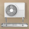 WYHBXD Klimaanlage-Kondensat-Ablaufwanne, Outdoor-Edelstahl-Universal-AC-Tropfkissen-Wassersammel-Ablaufwanne, für Fenster-AC- und Mini-Split-Geräte (Color : 3-5P, Size : Drainage pipe 4m)