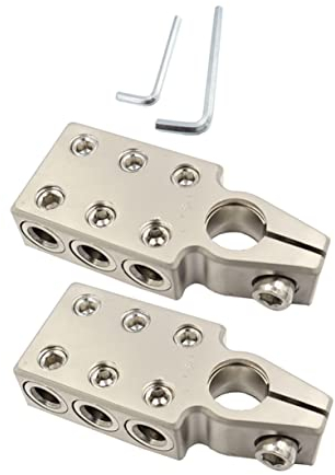 Mikinona Autobatterieklemmen Awg Kabelanschluss Terminal Stecker Batterieklemme Für Pkw Lkw Motorrad Stapler Kran