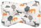 champracer Kindkissen, Kindkissen zu Flathead Kindkissen, Kindkissen, 0-12 Memory Foam Reisekissen, Autositz (Kleiner Fuchs,28 * 20 * 5cm)