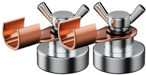 Morsetto magnetico di messa a per saldatori – Ottimizza la tua esperienza di saldatura con – 2 strumenti per saldare | morsetto per saldare elettrodi in rame, 500 A forte magnetismo