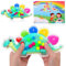 Ainiv Dinosaurio Juguetes Sensoriales, Juguetes Antiestrés para Clasificar Colores para Niños Autism, Juguetes Táctiles Regalos para Niños con Autism, Juegos de Habilidades Matemáticas Montessori