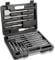 ACBAGI 17-Piece SDS Plus Drill Bit Set with SDS Chisel Bits,Hammer Drill Accessories for Masonry Concrete,Tile, Brick, Cement and Stone (17A)