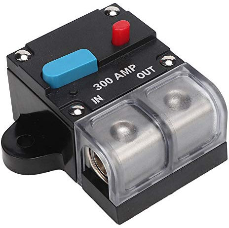 Suuonee Disjoncteur automatique, 80A-300A Disjoncteur à réarmement automatique Fusible à réinitialisation automatique Bouton de réinitialisation manuelle(300A)