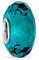 Bling Jewelry Sólido Translúcido Azul Turquesa Verde Facetado De Cristal De Murano .925 Sterling Silver Core Spacer Bead Se Ajusta Pulsera Europea Con Dijes Para Mujer Adolescente