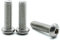 Hippo Hardware M6 (6mm X 8mm) Button Head Allen Bolts Hex Socket Screws A2 Stainless Steel (Pack of 3)