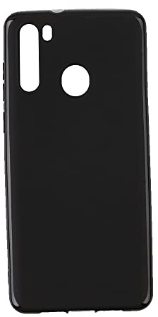 Auotu Hülle Soft TPU Silikon Case Etui Tasche Cover für Blackview A80 Pro/Blackview A80 Plus Smartphone (Schwarz)