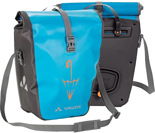 VAUDE Aqua Back SE - Fahrradtasche - 2 Hinterradtaschen (2x24L) - wasserdicht - Made in Germany