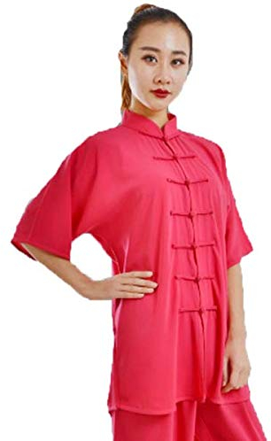 Zen-Meditationsanzug für Damen, Tai-Chi-Uniform, traditionelle chinesische Tai-Chi-Uniformen, Tai-Chi-Uniform-Hemd für Frühling und Sommer, Süd-Kung-Fu-Kleidung, Unisex, geeignet