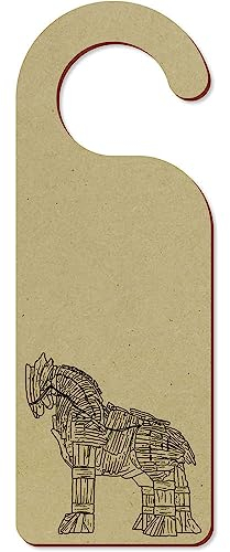 Azeeda 'Trojanisches Pferd' 200mm x 72mm Türhänger (DH00035434)