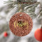 Runde Keramik Weihnachtsschmuck Frohe Weihnachten Donut Dessert Essen Weihnachtsbaum Ornamente für Neujahr Xmas Geburtstag Geschenke Elegant Urlaub Andenken Heimdekoration