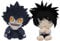 Zhongkaihua Death Note Kissen, 25 cm, Anime-Ryuuku-Kissen, Cartoon, niedlich, weich, Lawliet, L-Figur, gefülltes Kissen, Heimdekoration