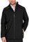Island Green Mens Waterproof Inner Storm Cuff Golf Jacket, Black, XL UK